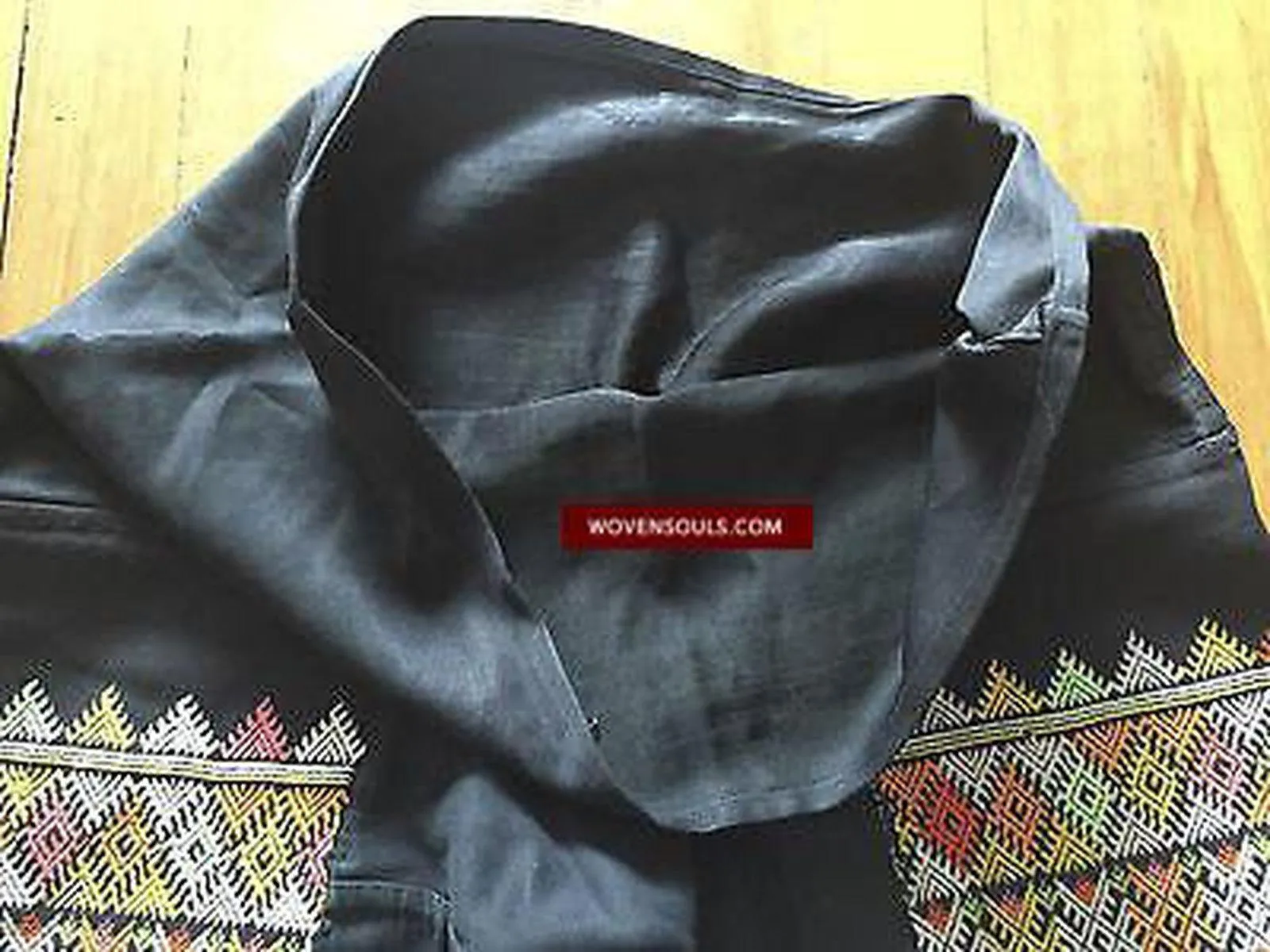 5171 Vintage Yao Tribal Pants with Embroidery