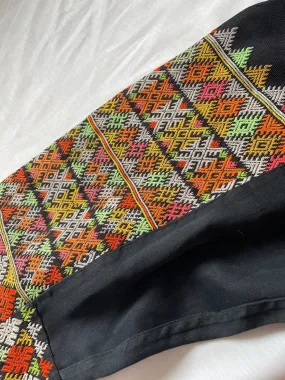5171 Vintage Yao Tribal Pants with Embroidery