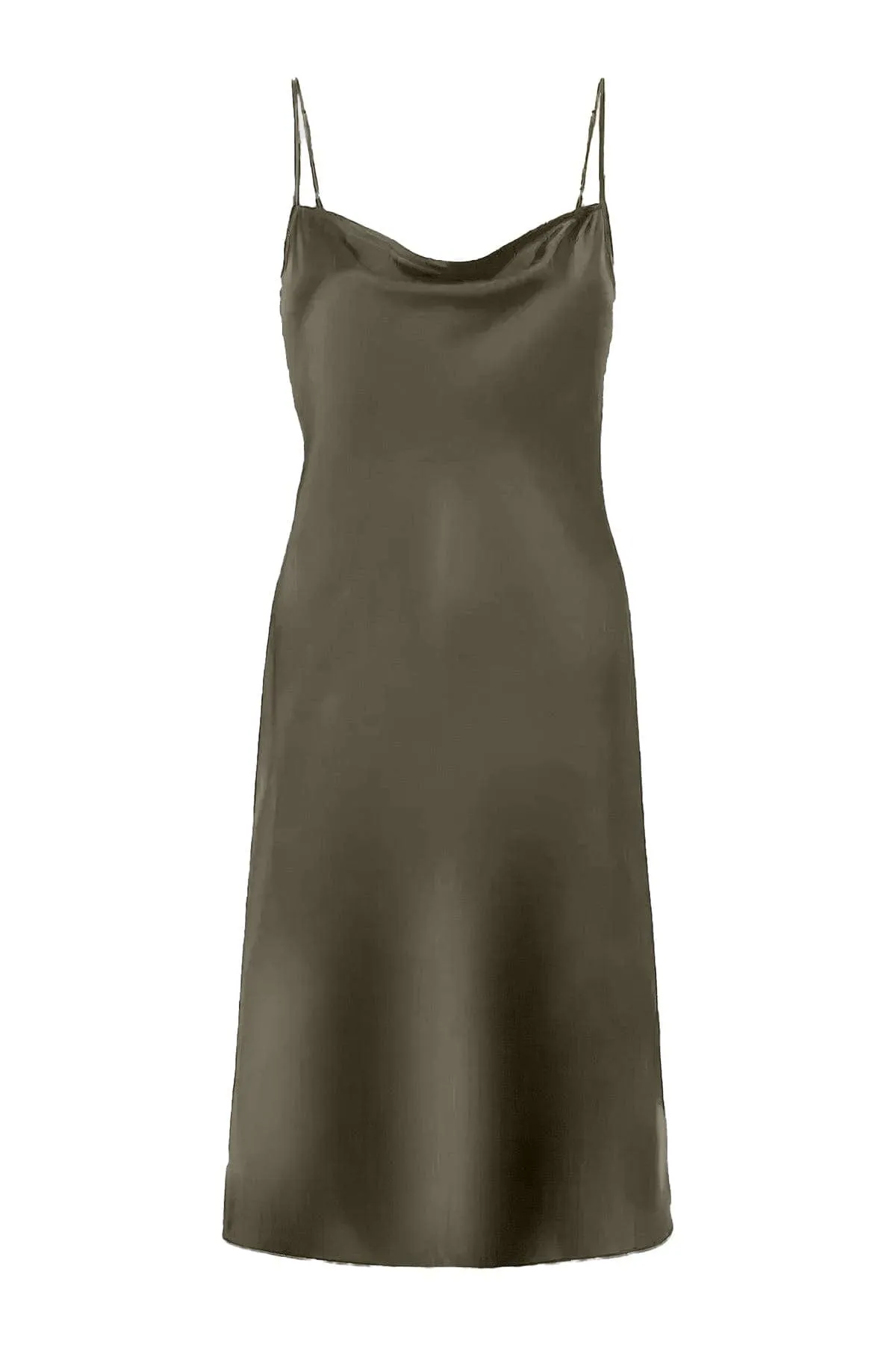 60s Mini Cowl Slip - Sandwashed Silk