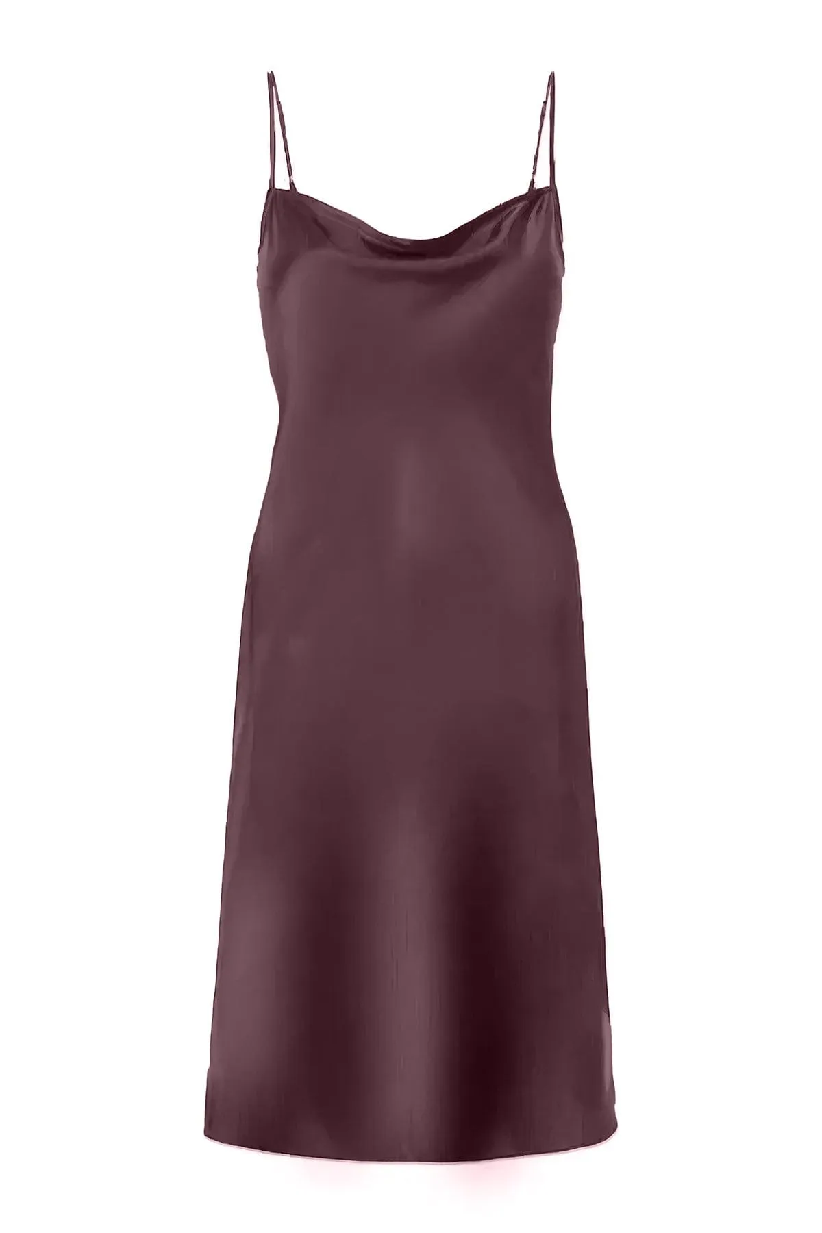 60s Mini Cowl Slip - Sandwashed Silk