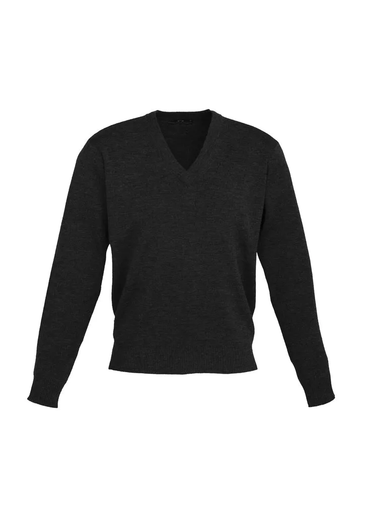 AC-WP6008 Mens Woolmix Pullover Black