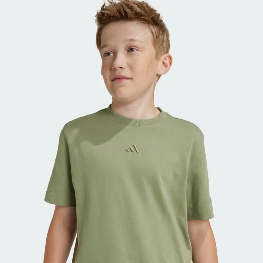 ADIDAS KID'S ALL SZN TENT GREEN TEE