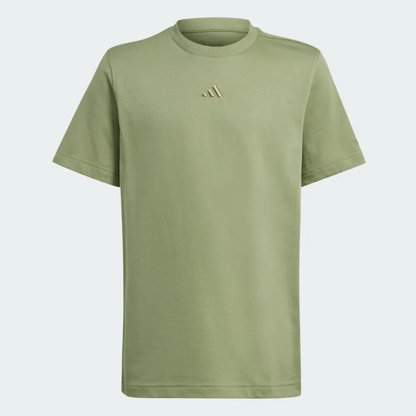 ADIDAS KID'S ALL SZN TENT GREEN TEE