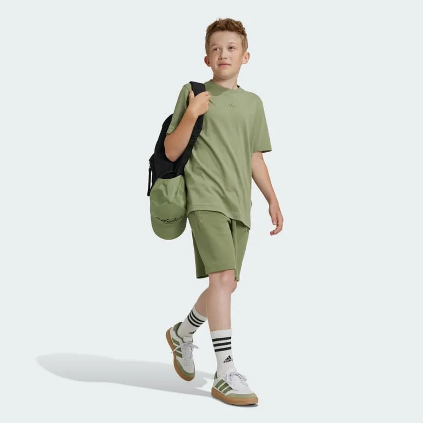 ADIDAS KID'S ALL SZN TENT GREEN TEE