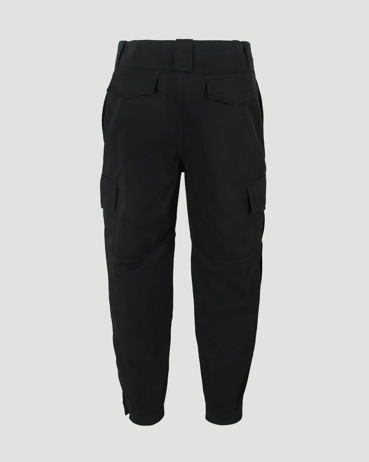 ALEXANDER MCQUEEN Classic Black Military Trousers for Men