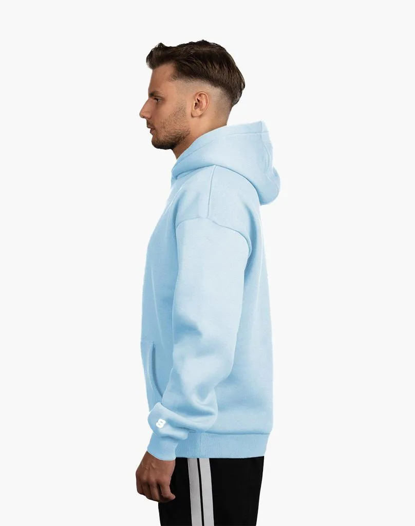 BASIC HOODIE (ICE BLUE)