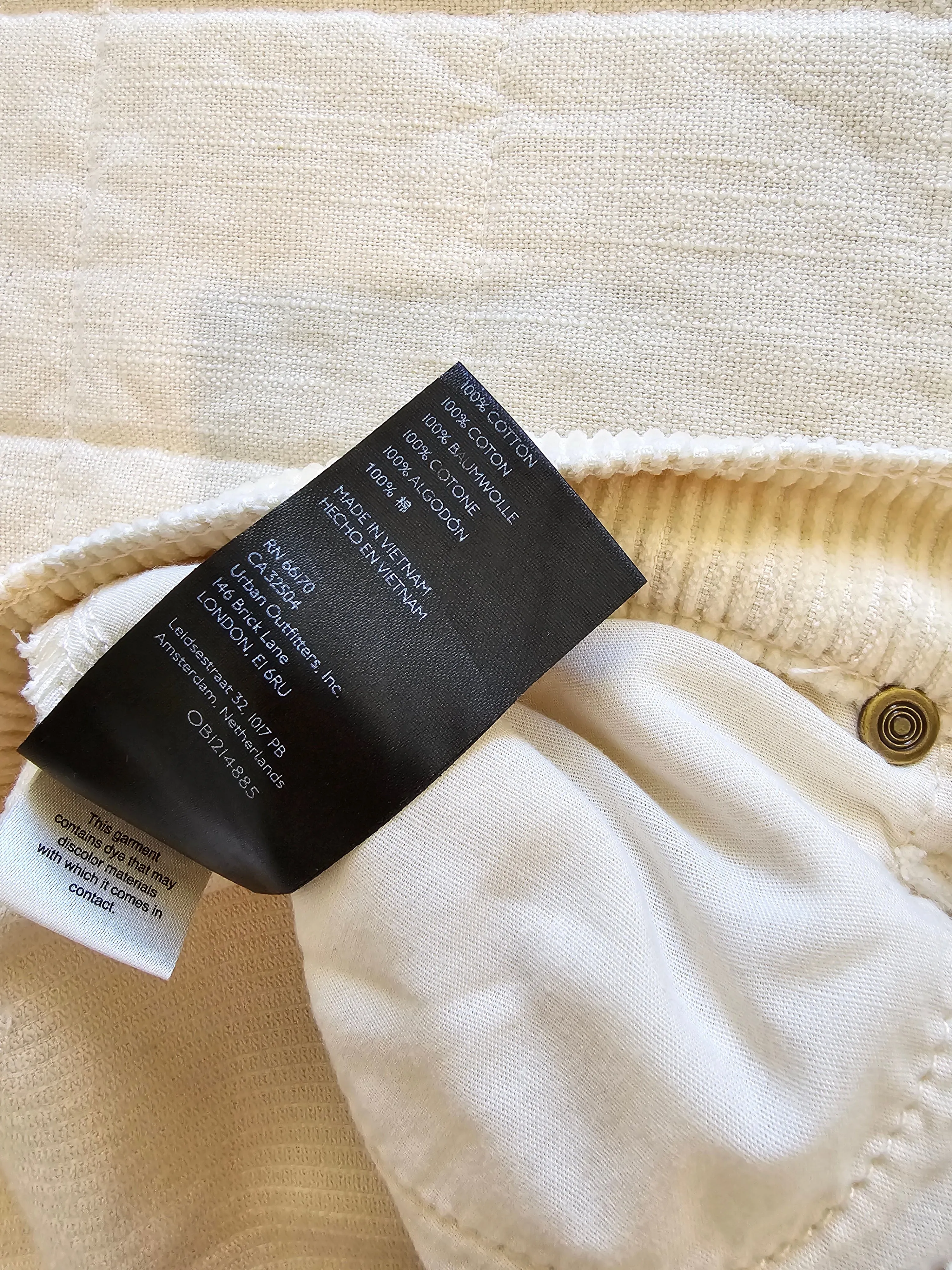 BDG Wide Leg Cord Pants (25/26)