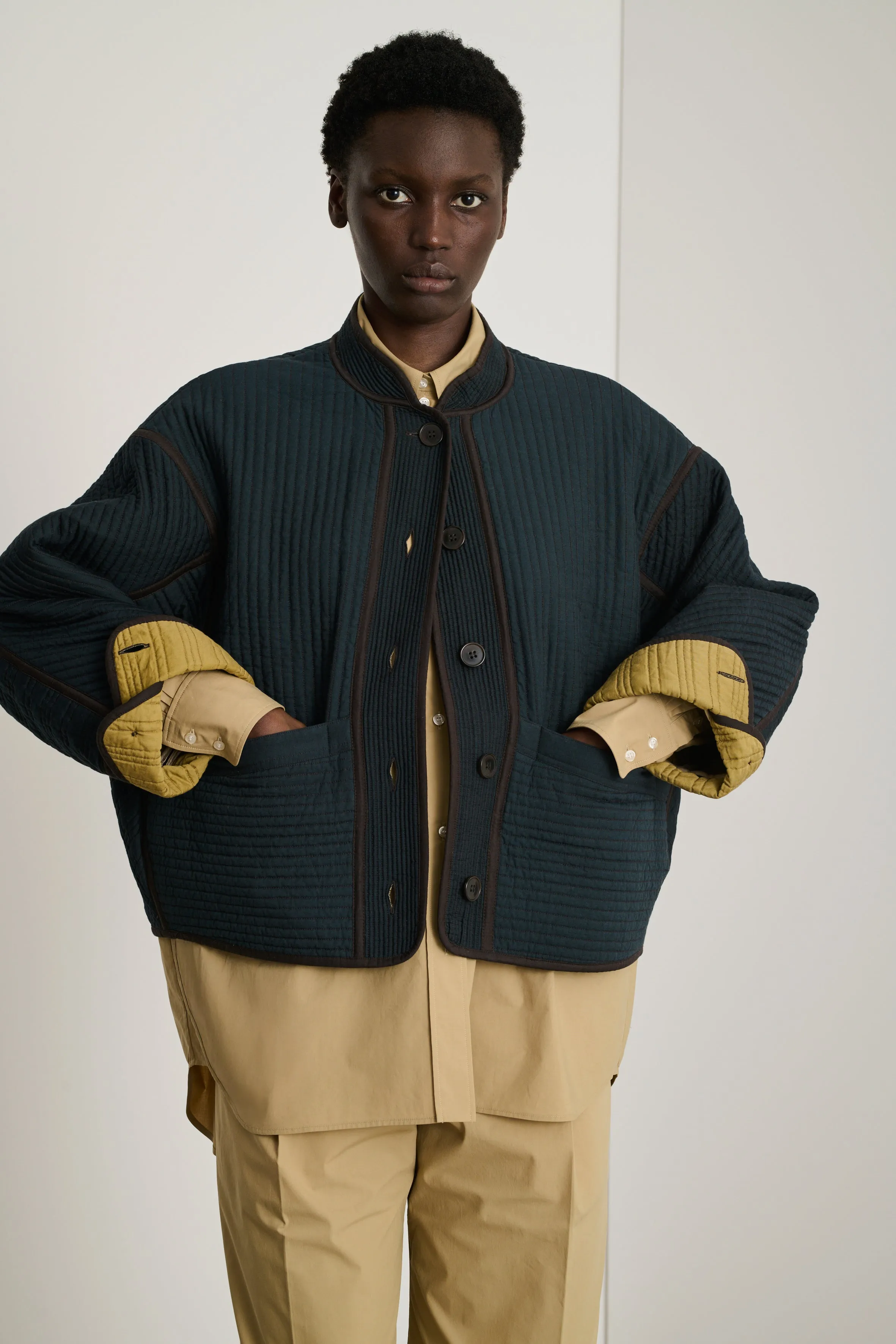 BLUE PATCHOULI JACKET