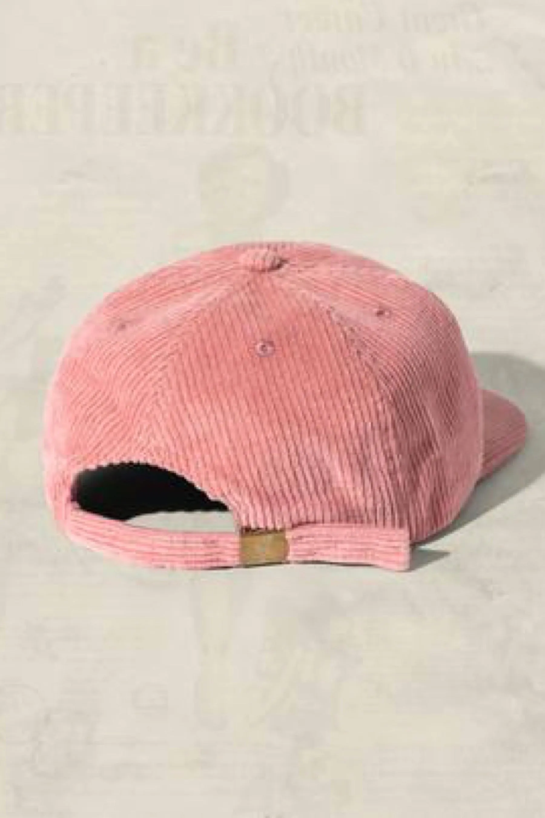 Blush Cord Field Trip Hat