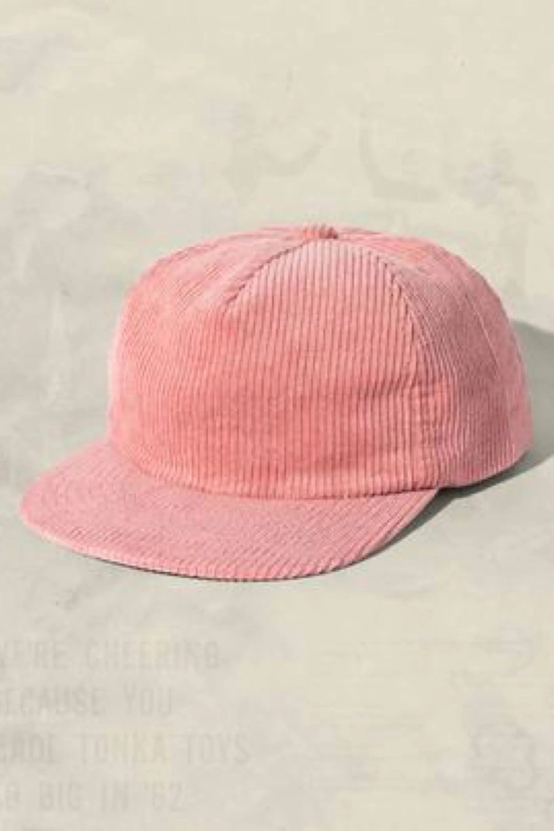 Blush Cord Field Trip Hat