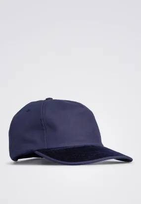 Cambric Corduroy Cap - dark navy