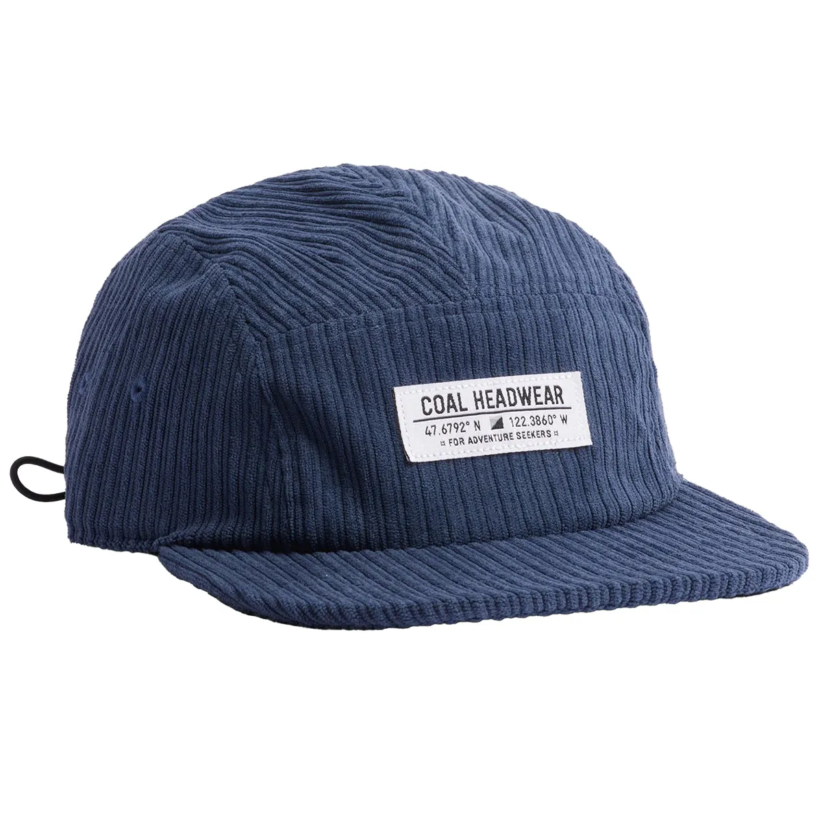 Coal Analog Corduroy 5-Panel Cap