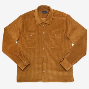 Corduroy Club Overshirt - Mustard