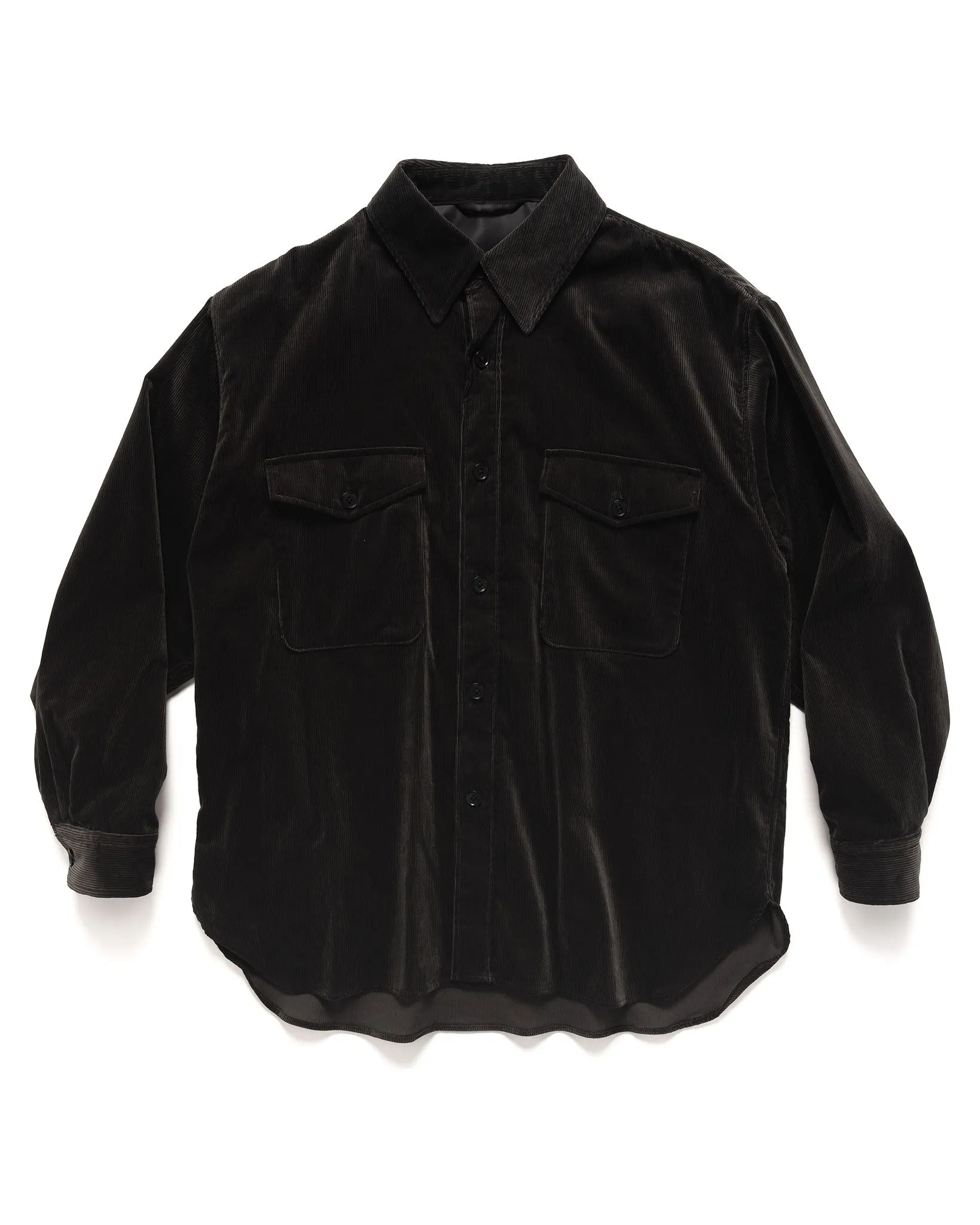Corduroy C.P.O Shirt Jacket Charcoal