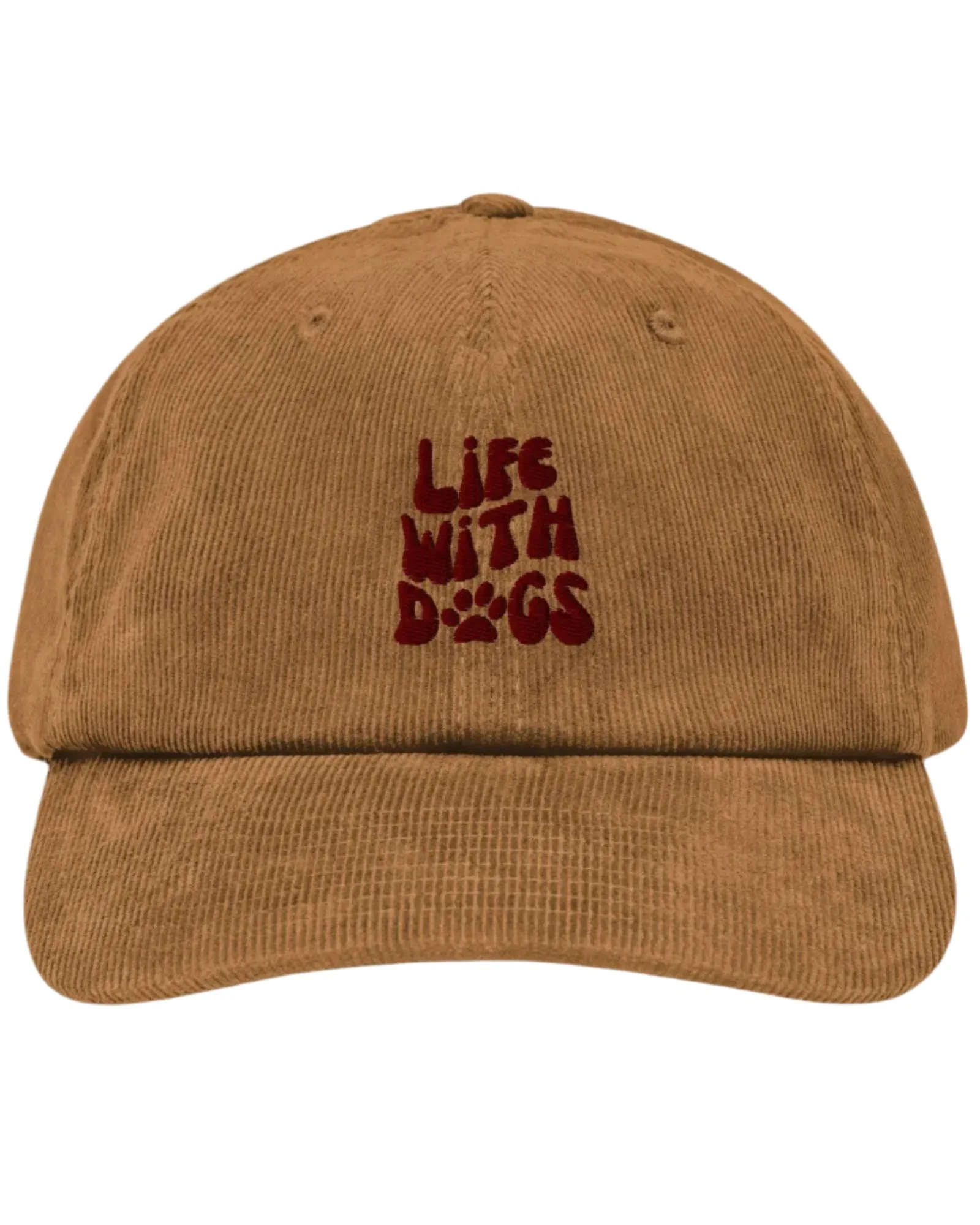 Corduroy Hat for Dog Lovers