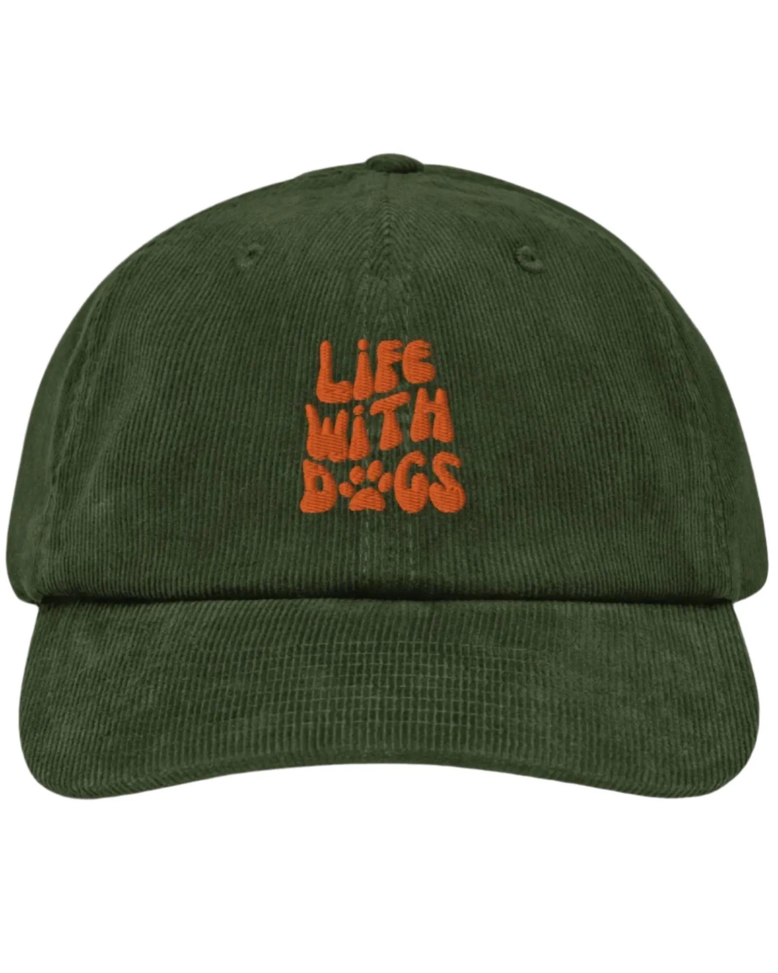 Corduroy Hat for Dog Lovers