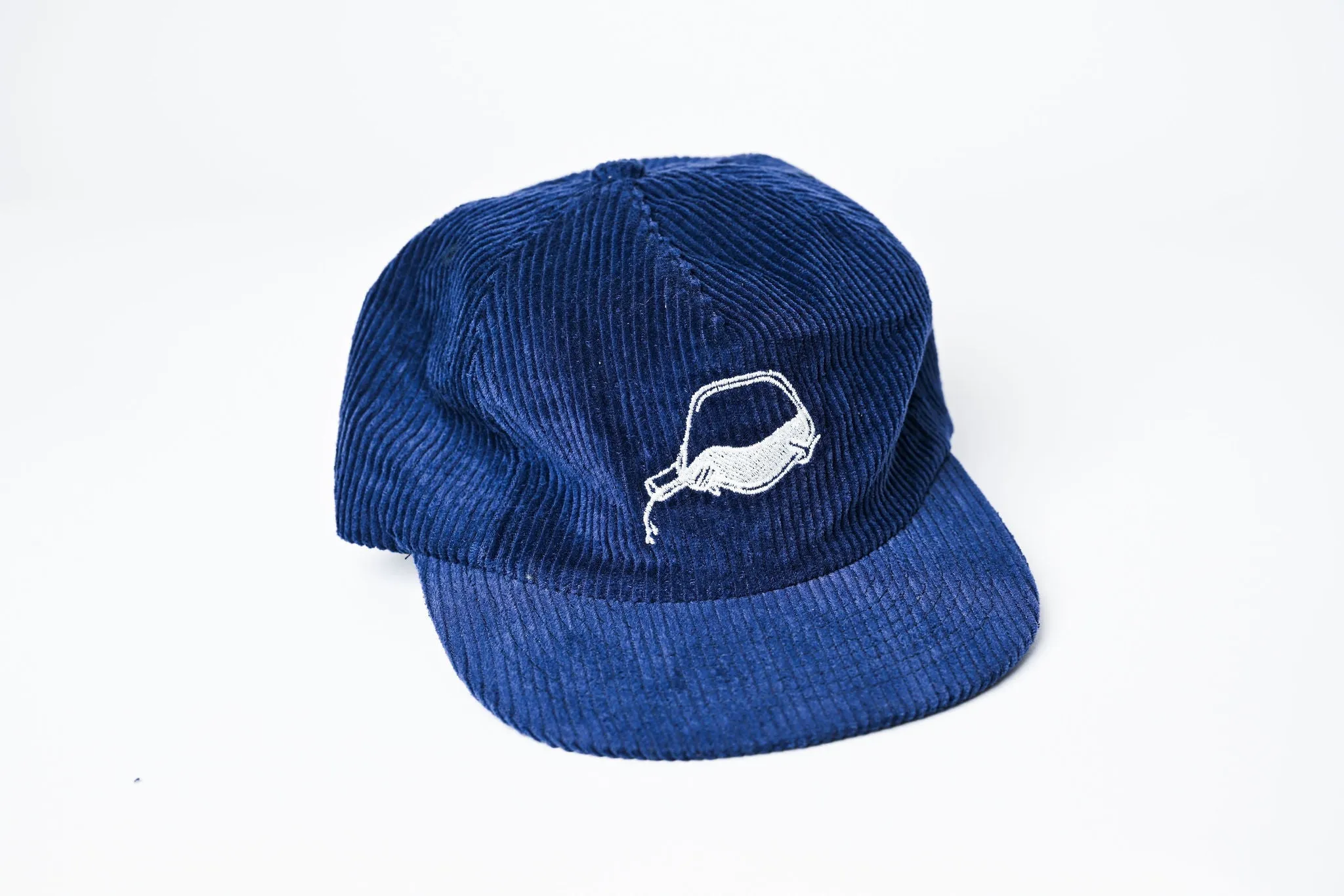 Corduroy Navy Matchbook Hat