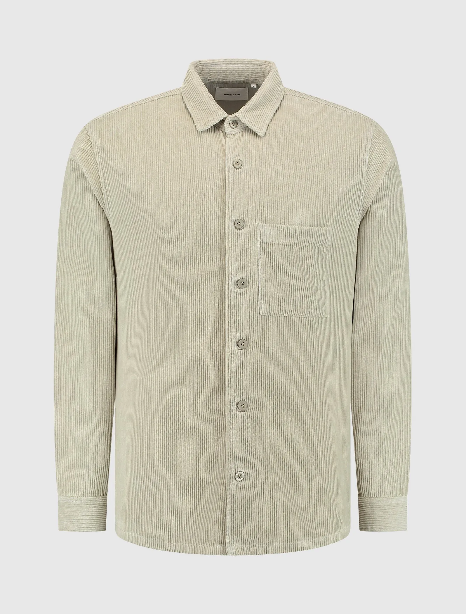 Corduroy Overshirt | Light Army