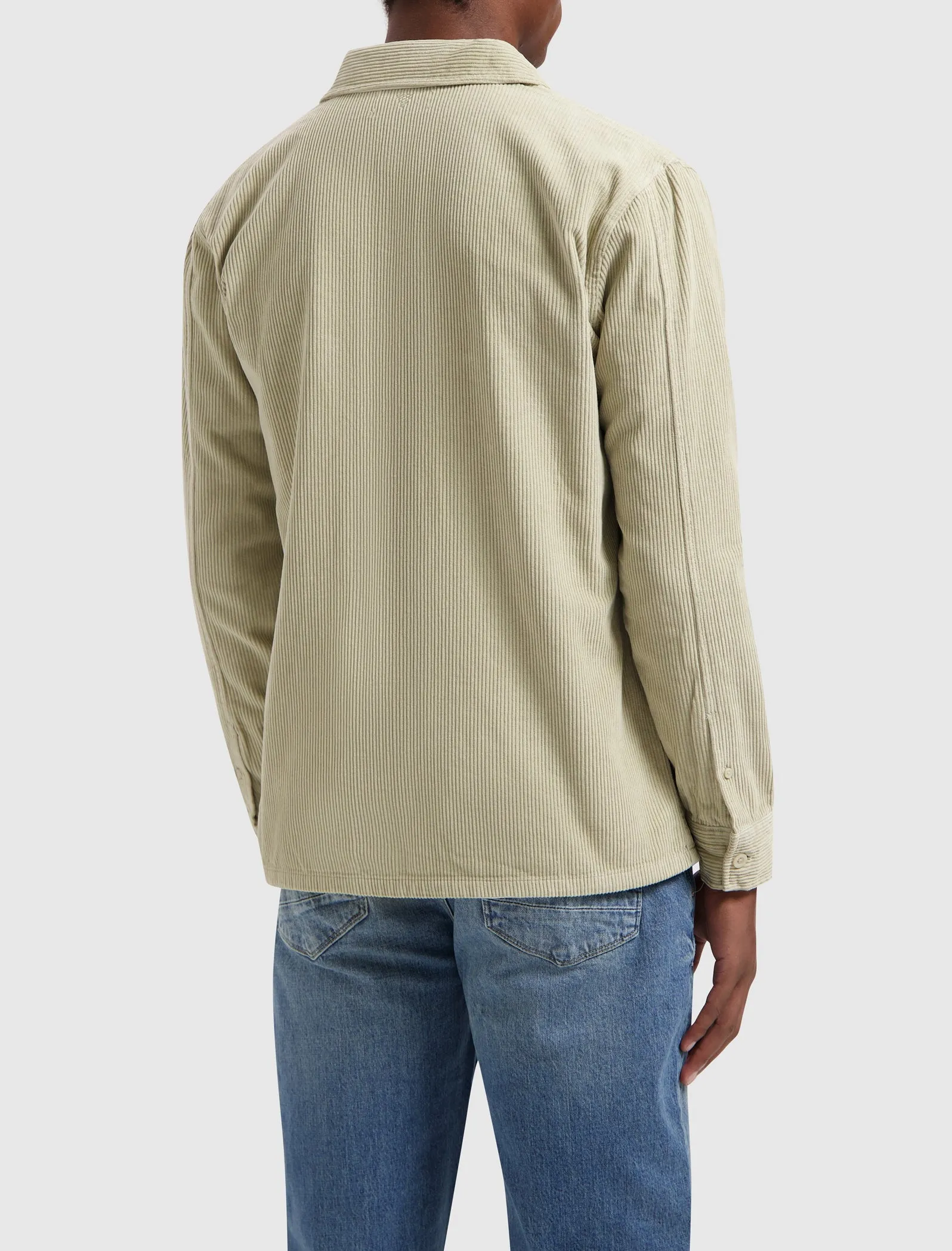 Corduroy Overshirt | Light Army