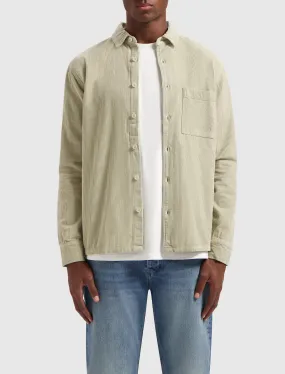 Corduroy Overshirt | Light Army