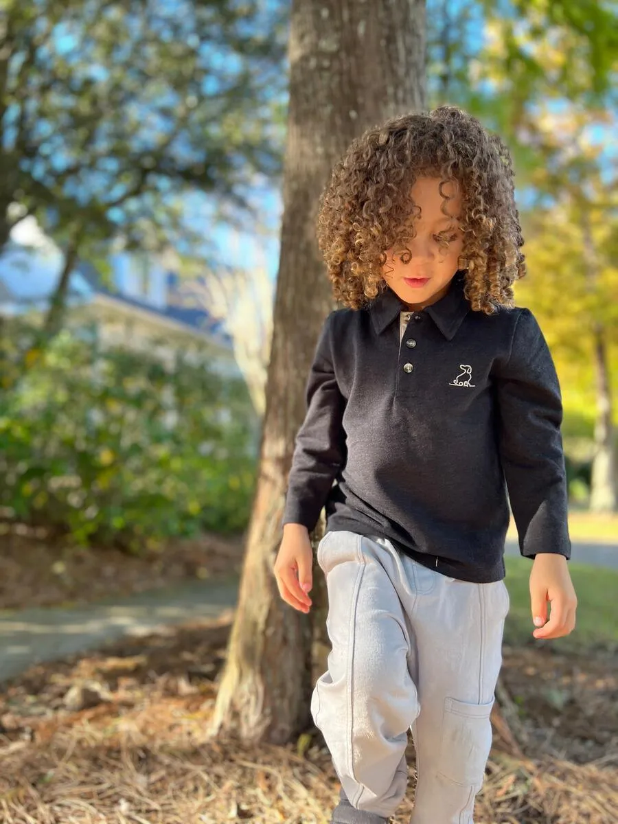 Cotton Jogger Pants | Vance Grey | Me and Henry