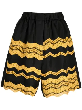 Cotton Mix Lace Short Pants