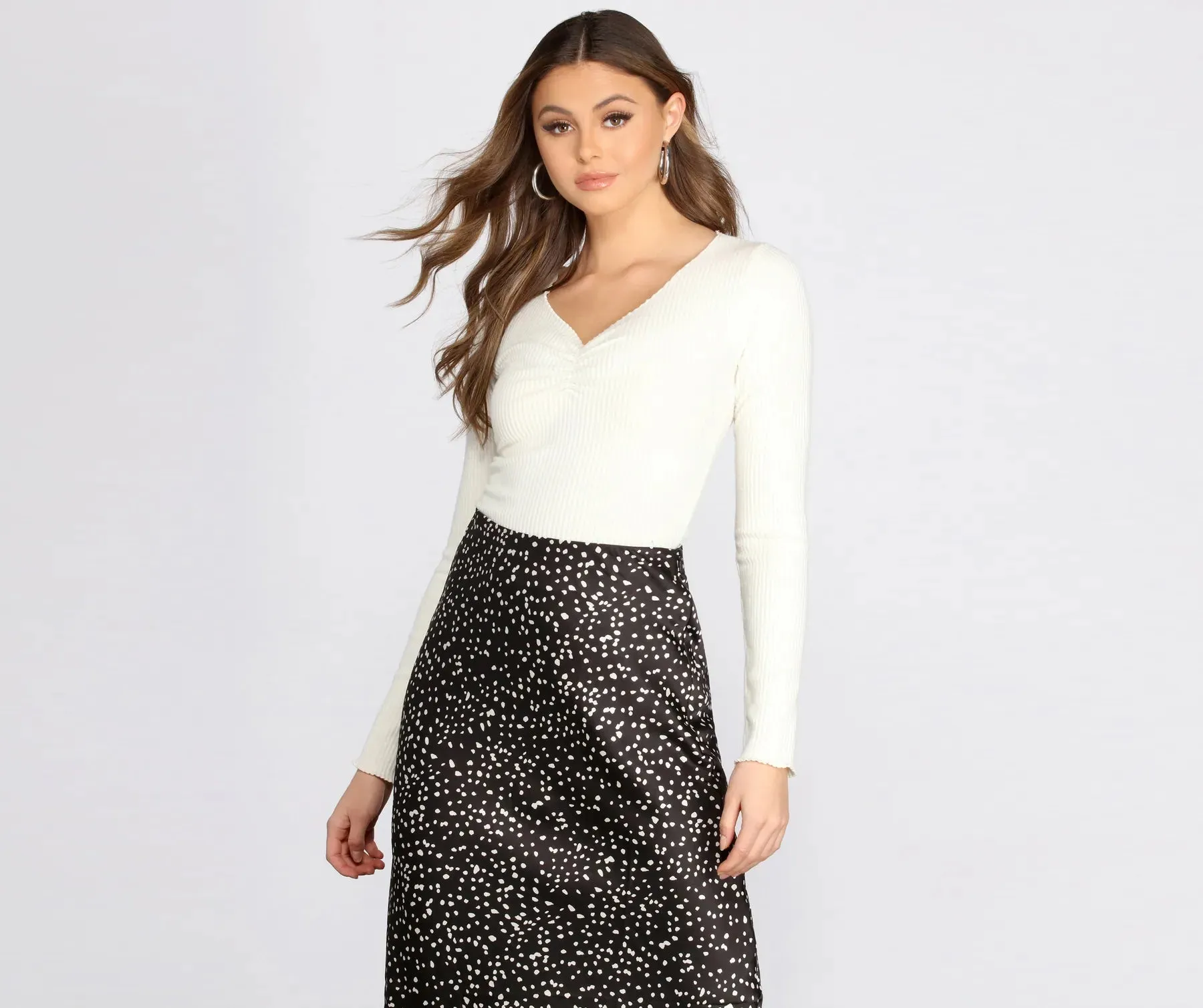 Cozy Ribbed Knit Top