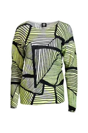 FABER PRINT STRIPE KNIT