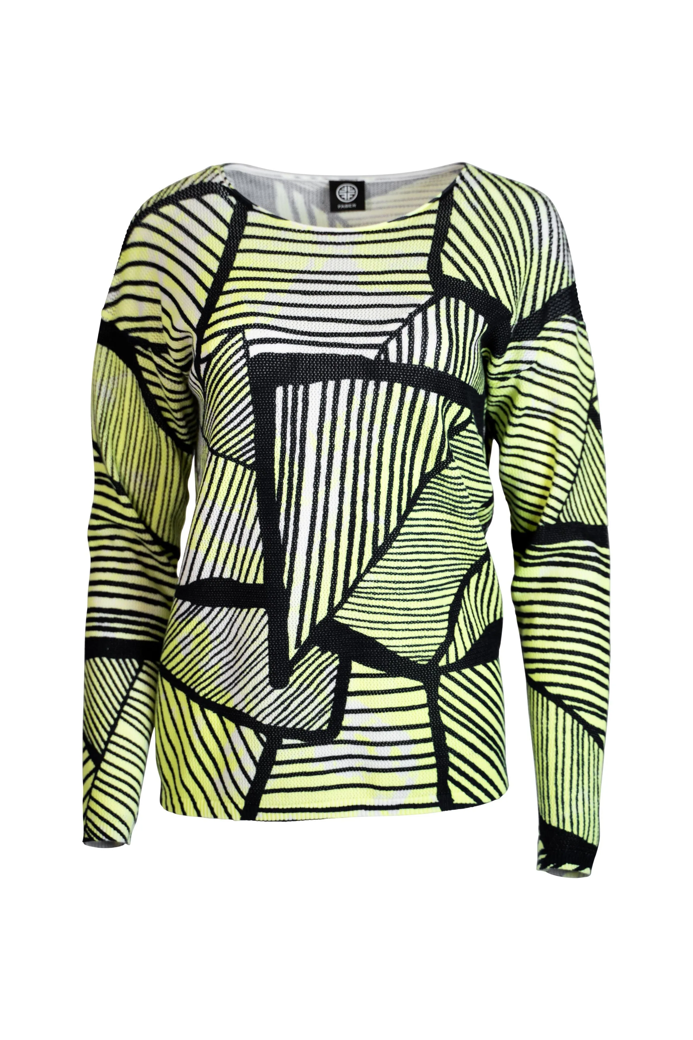 FABER PRINT STRIPE KNIT