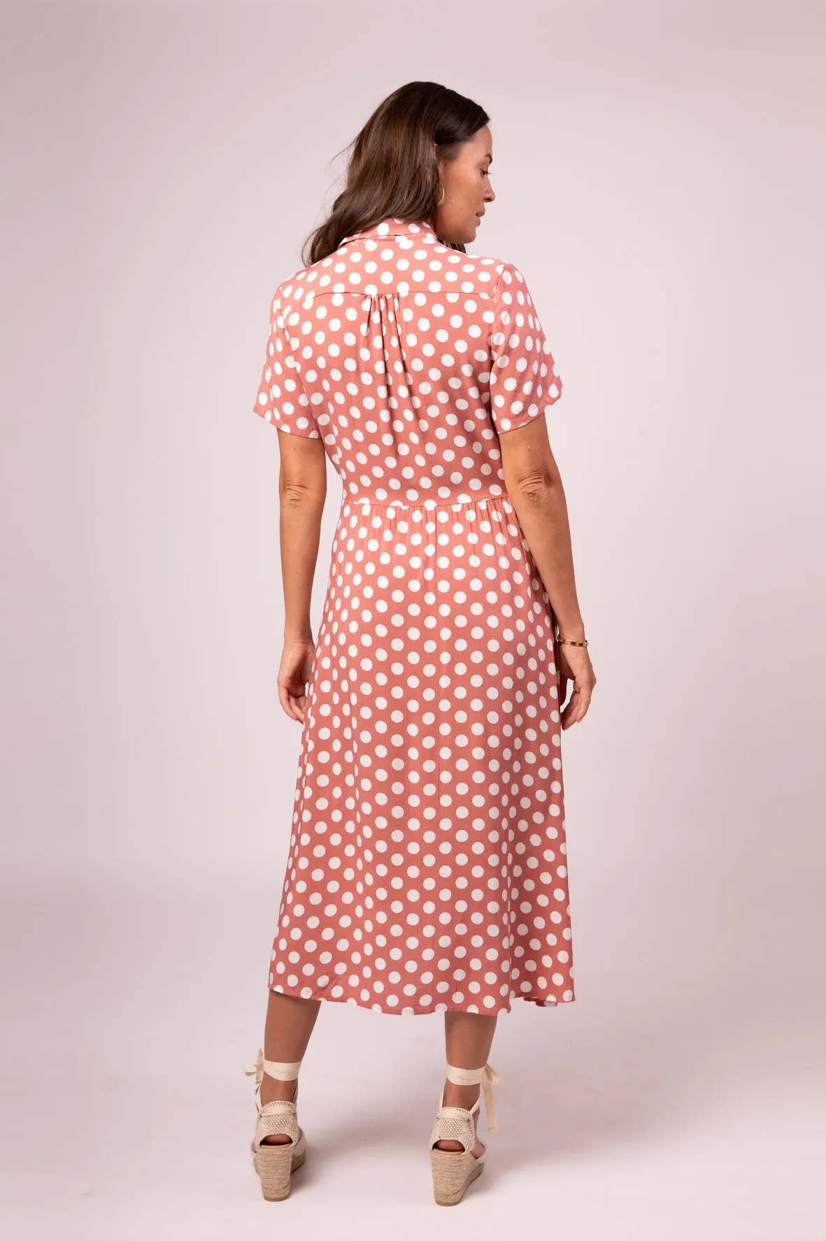 FOX DRESS ROSE PINK