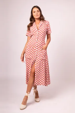 FOX DRESS ROSE PINK