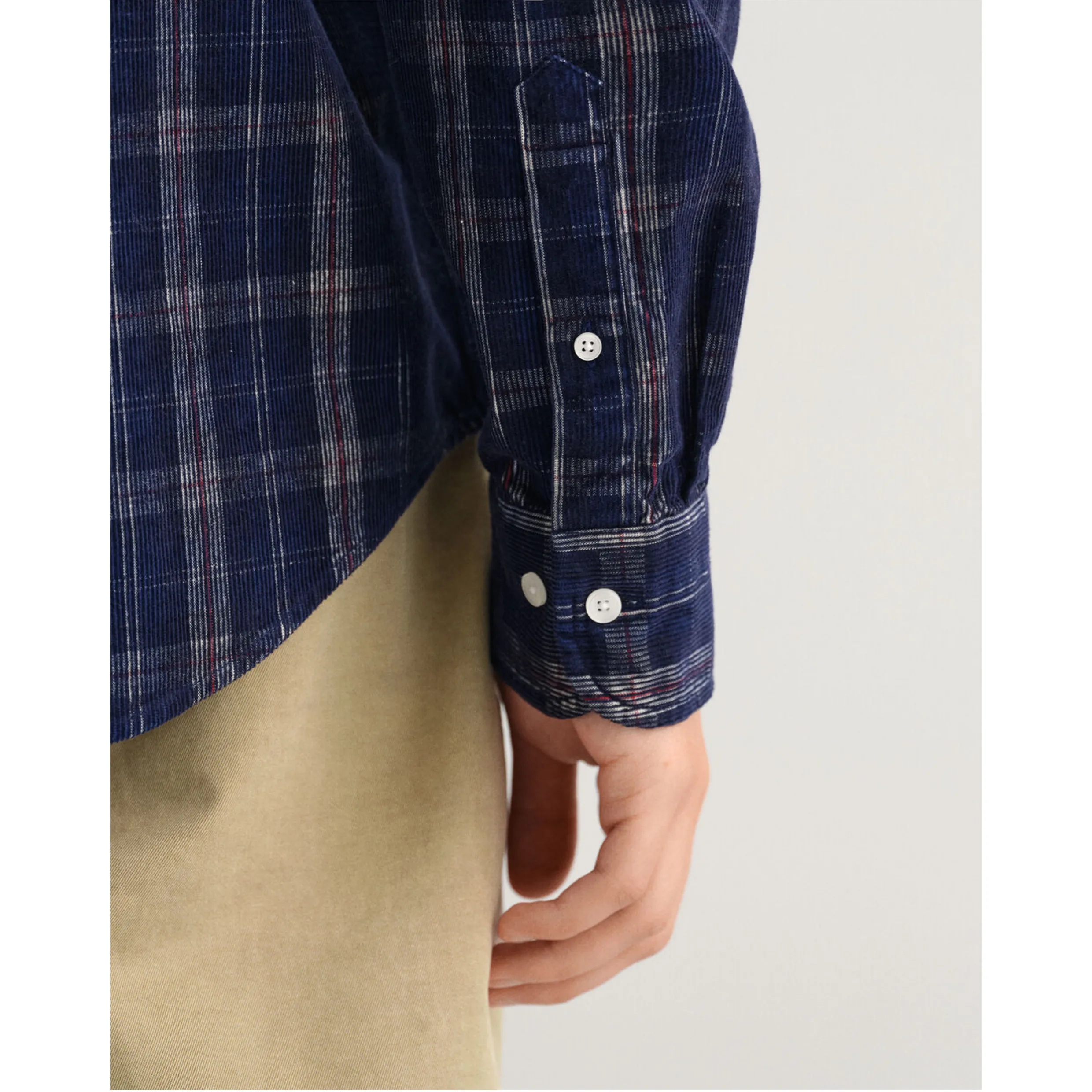 GANT Regular Fit Corduroy Check Shirt 3220056