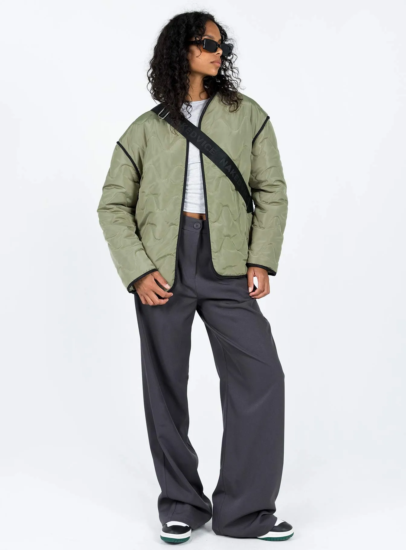 Haven Quilted Jacket Khaki