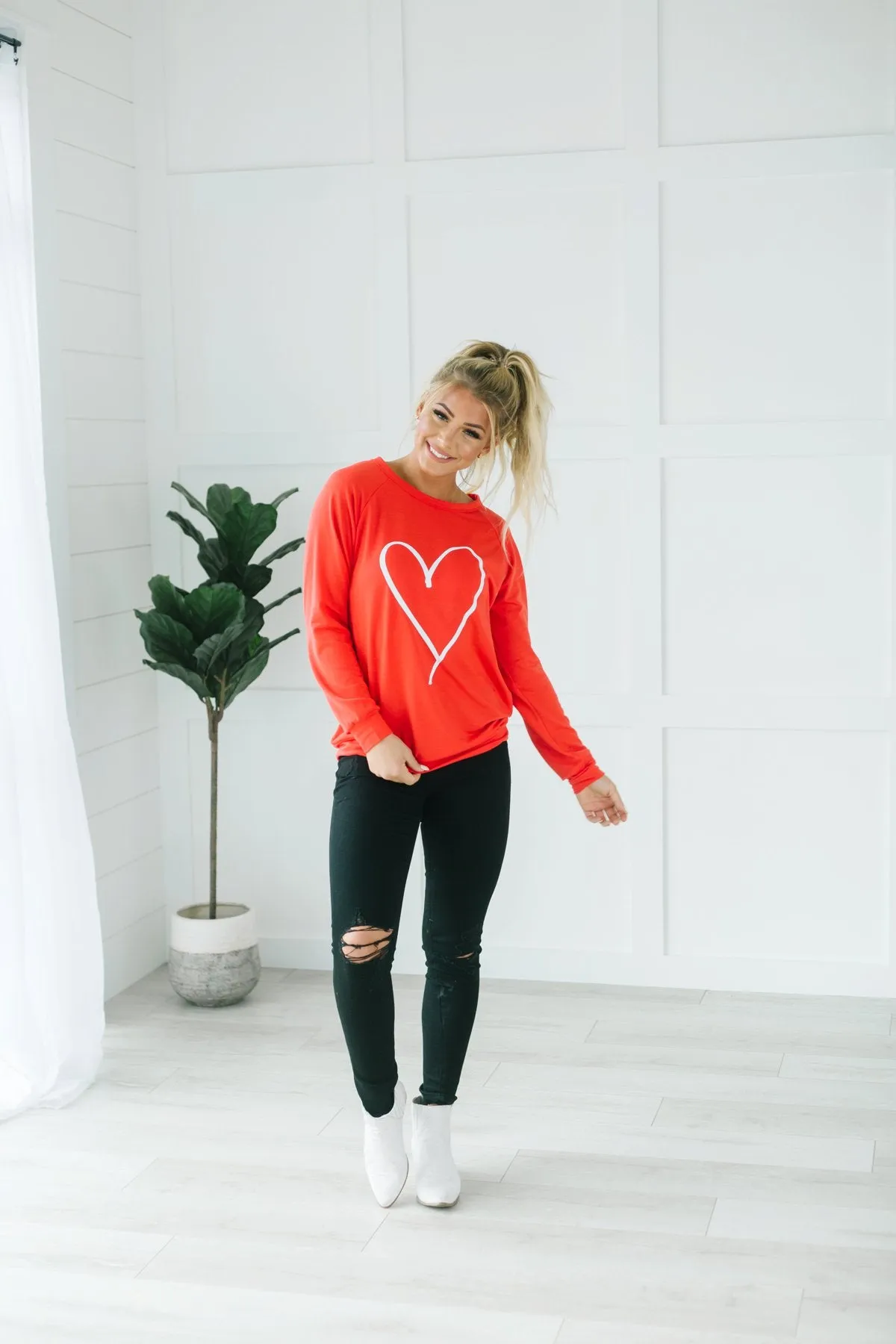 Hearts Of Love Pullover