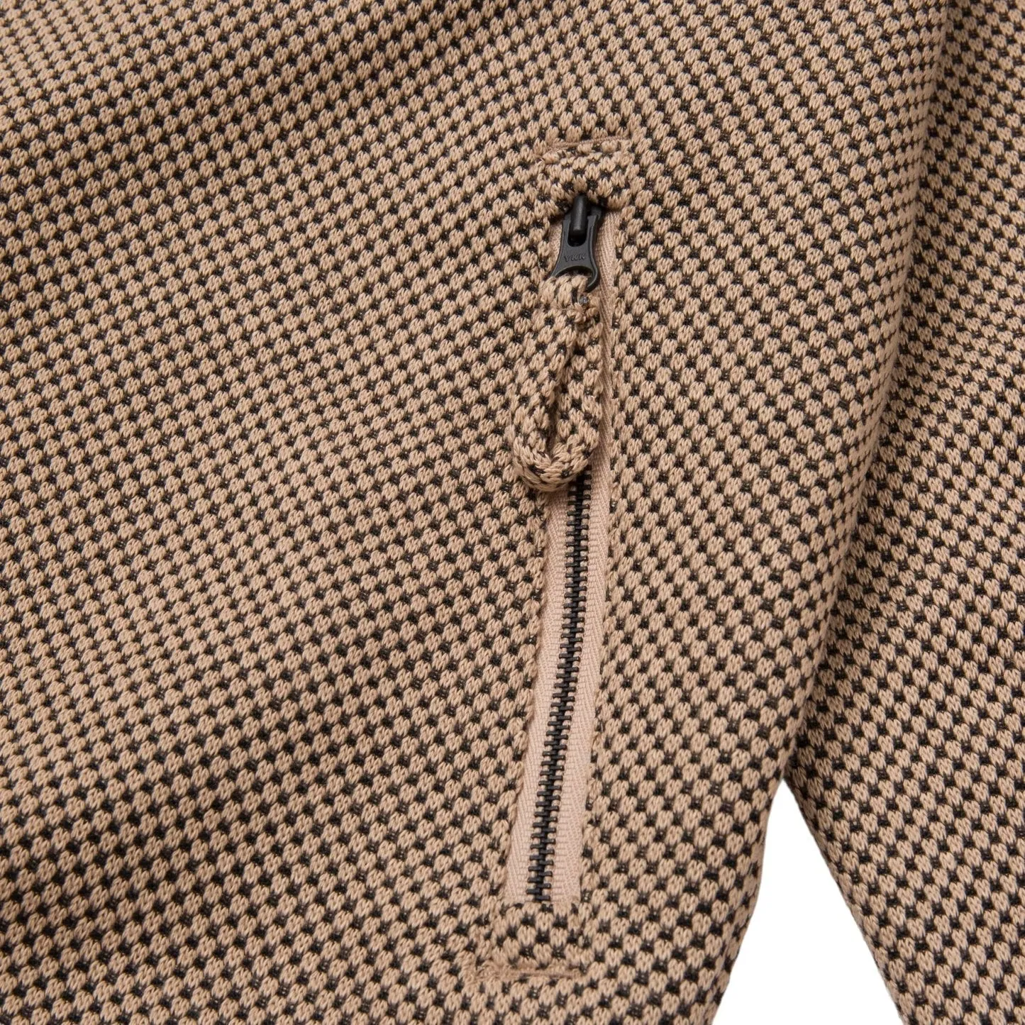 Honor The Gift Novelty Knit Track Jacket Brown