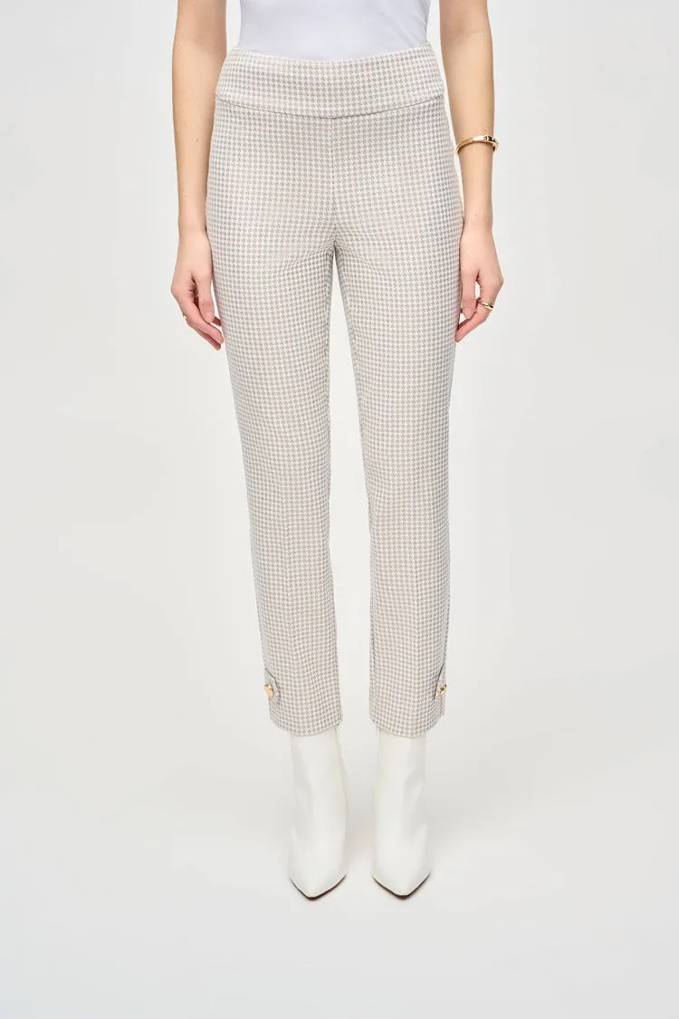 Houndstooth Slim Pant