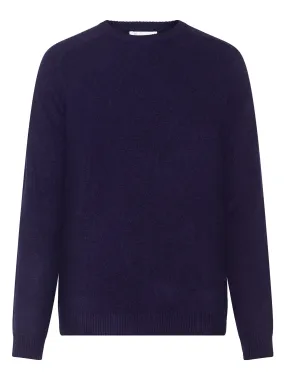 Knowledge Cotton O-neck wool knit - RWS