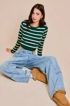 Lauren Stripe Knit Top
