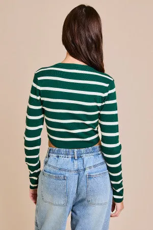 Lauren Stripe Knit Top