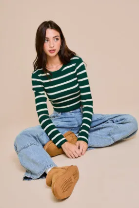Lauren Stripe Knit Top