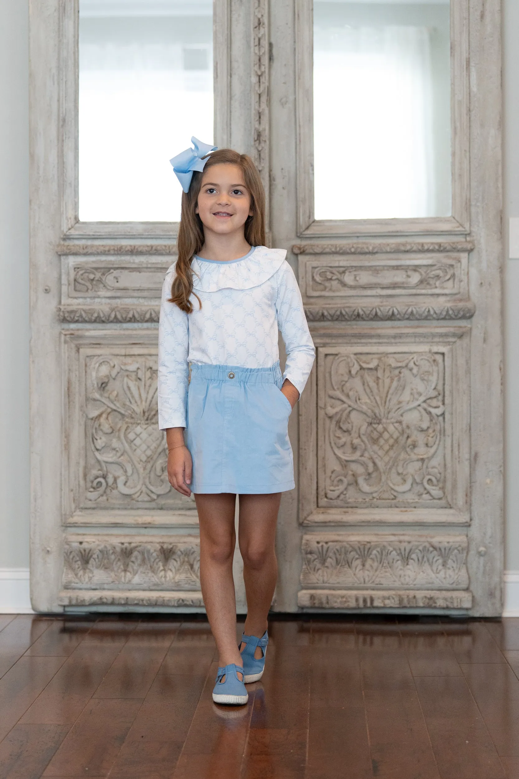 Leigh Blue Skirt
