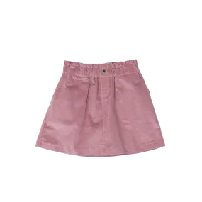 Leigh Dusty Rose Cord Skirt