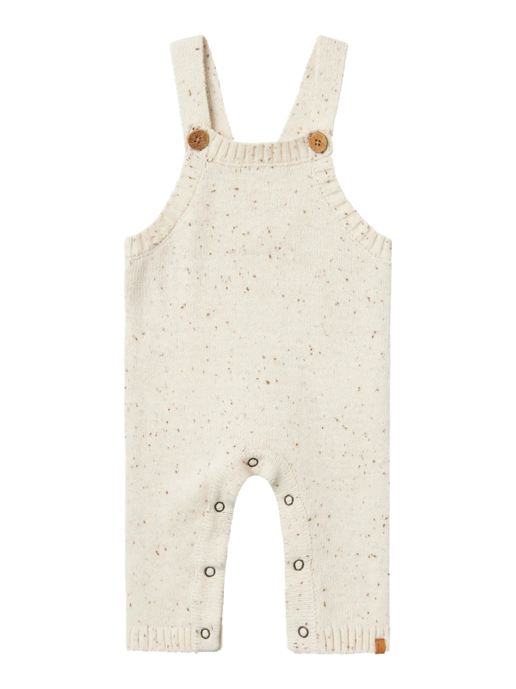 Lil' Atelier BABY GALTO FIG KNIT OVERALL - Turtledove