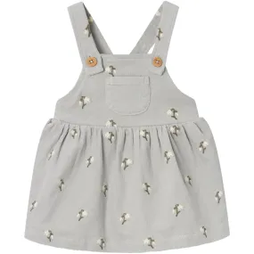 Lil'Atelier Mirage Gray Nelly Loose Coduroy Skirtall