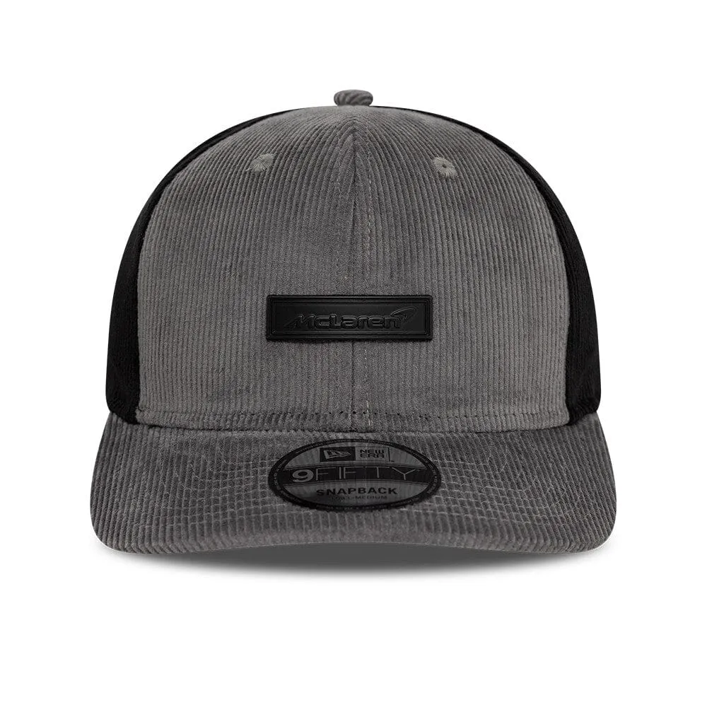 McLaren Racing New Era 9Fifty Corduroy Hat - Gray