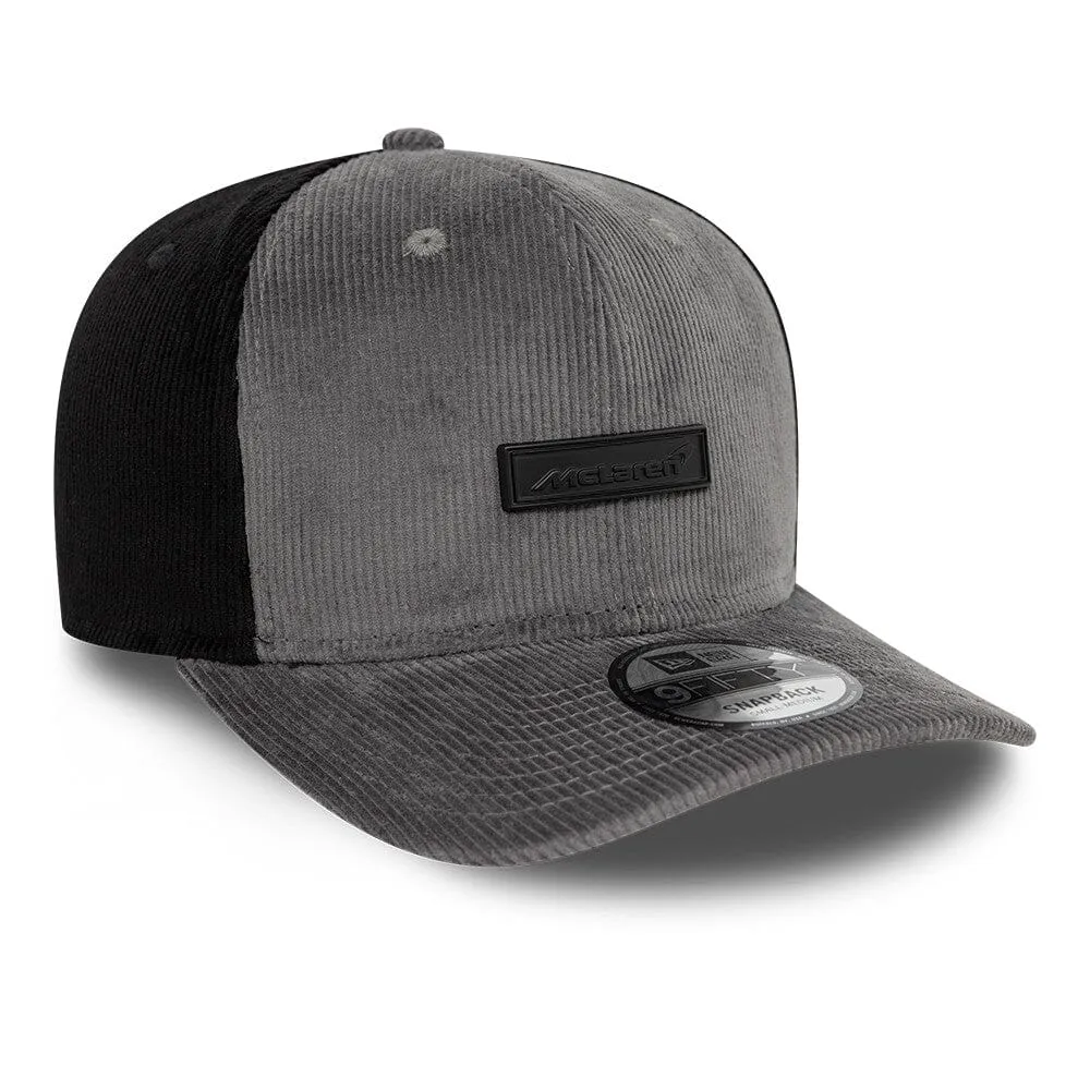 McLaren Racing New Era 9Fifty Corduroy Hat - Gray