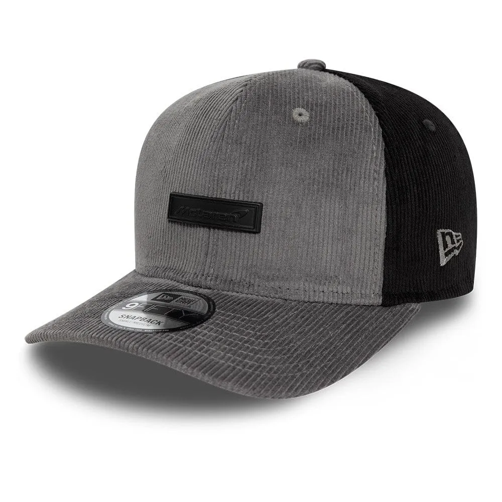 McLaren Racing New Era 9Fifty Corduroy Hat - Gray