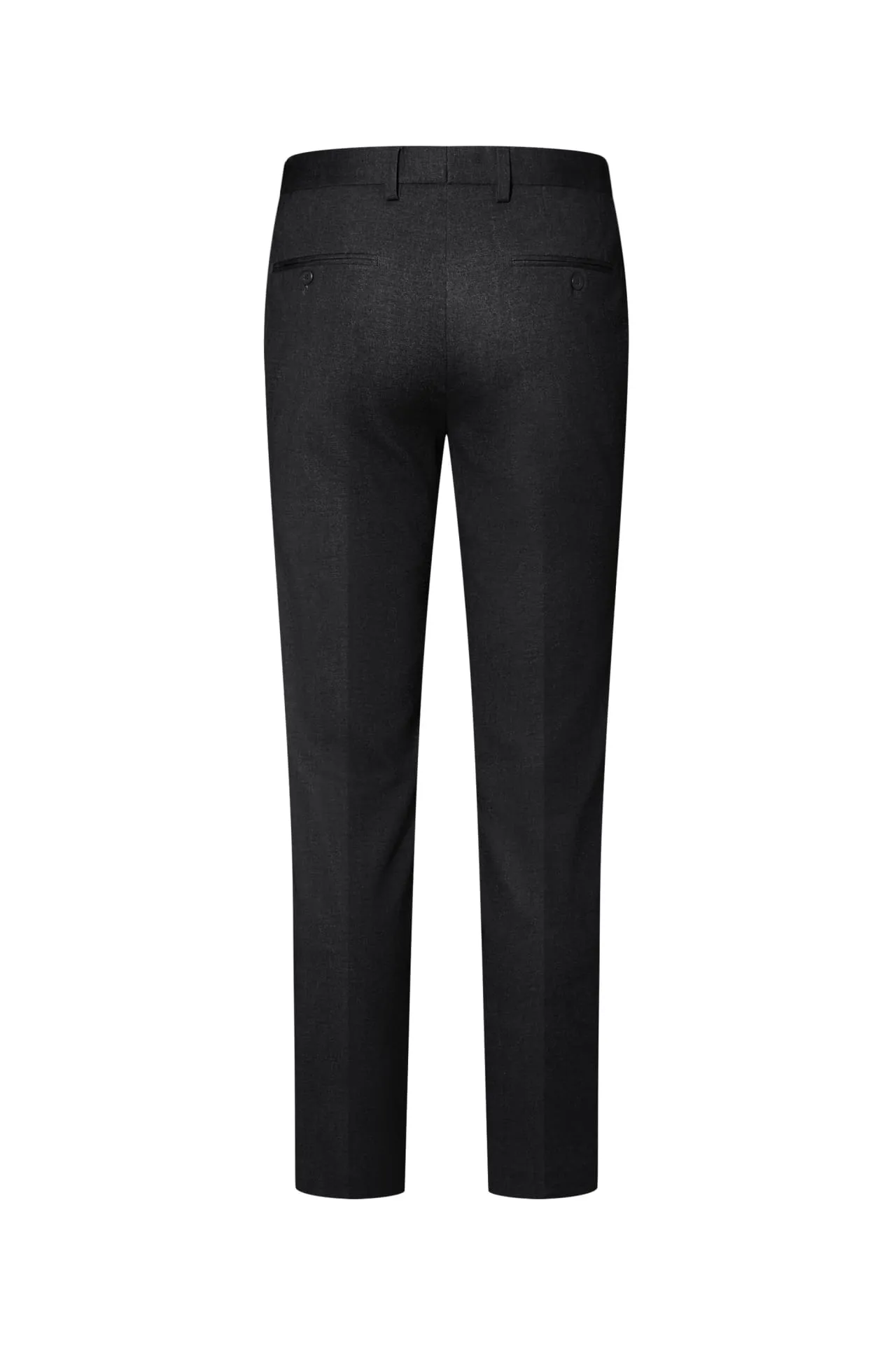 Multi-Way Stretch Smart Fit Knit Print Suit Pants with Elastic Waist Band