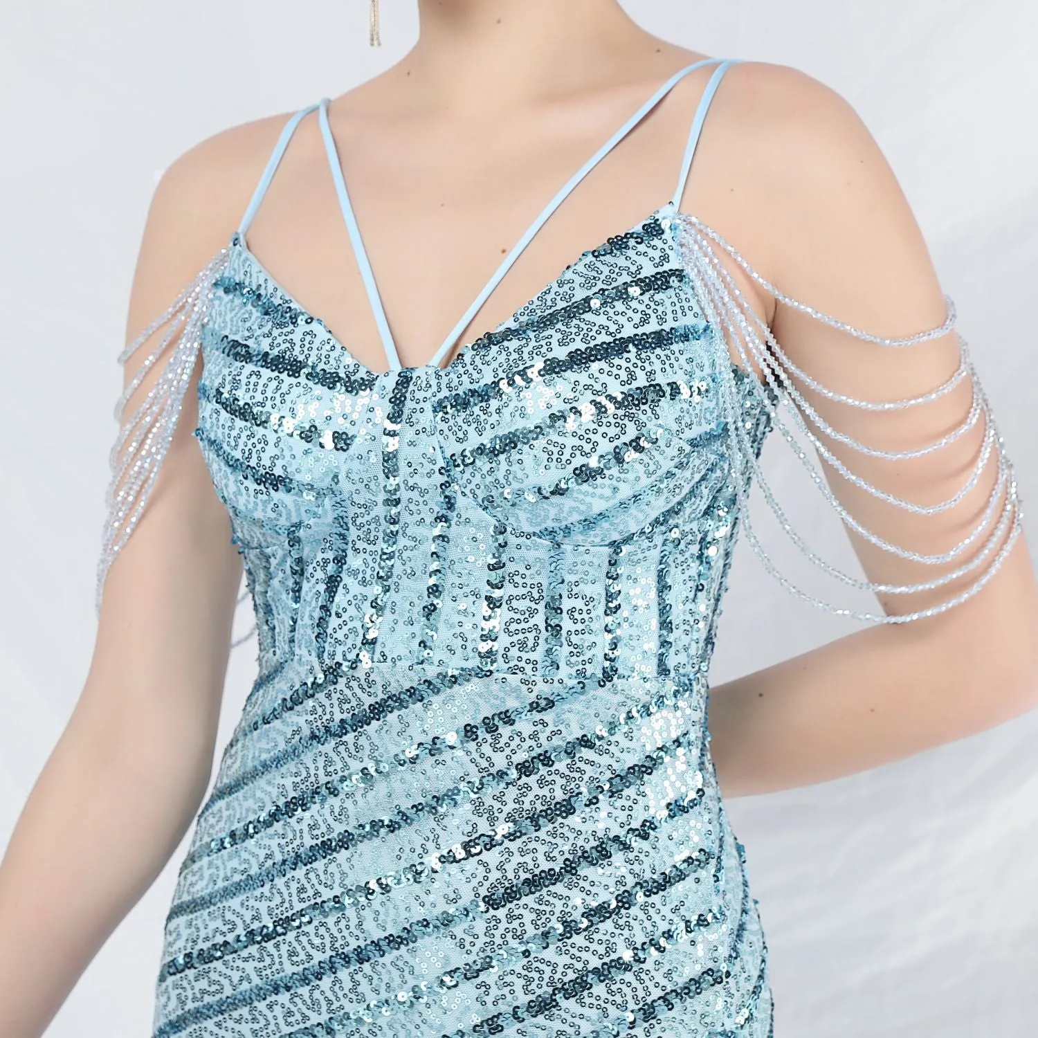 Phaedra-31825-Long Halter Formal Dress
