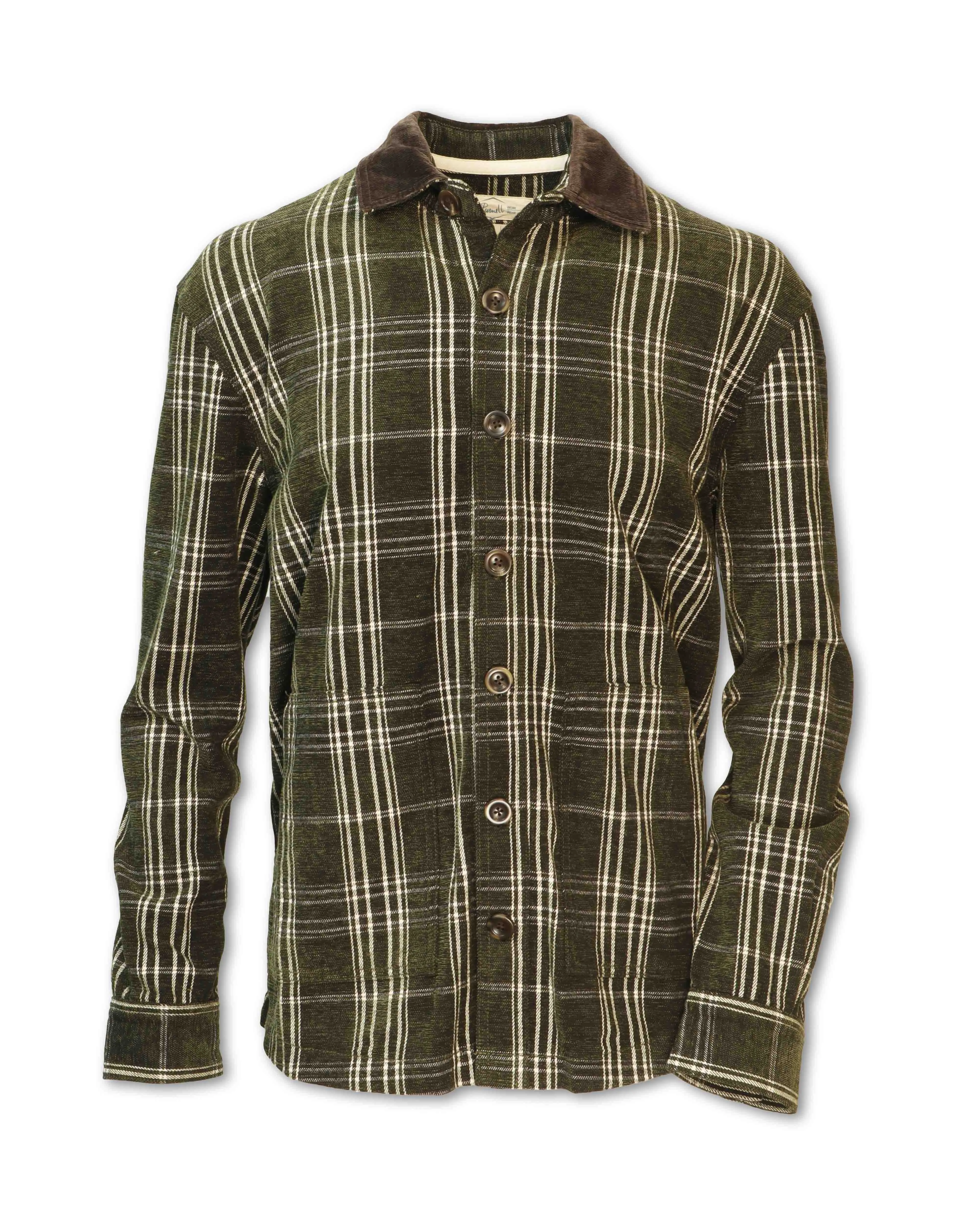 PLAID SHIRT JACKET - SHIPS 8/1/25